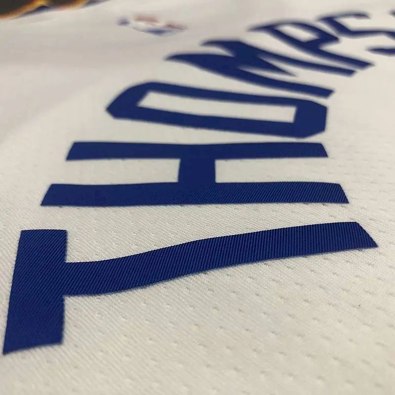 Camisa Klay Thompson Masculina Branca Versão Jogador – Edição Clássica San Francisco