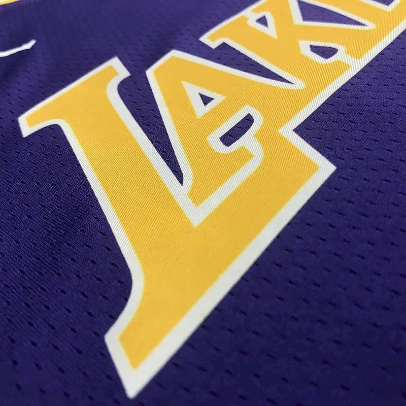 Camisa masculina Rajon Rondo 2020-21 roxa Swingman versão jogador – Edição Statement