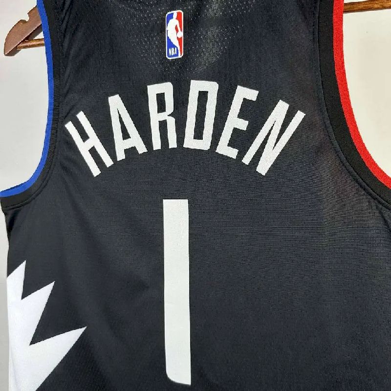 Camisa James Harden Preta Masculina 2023 – Edição Statement