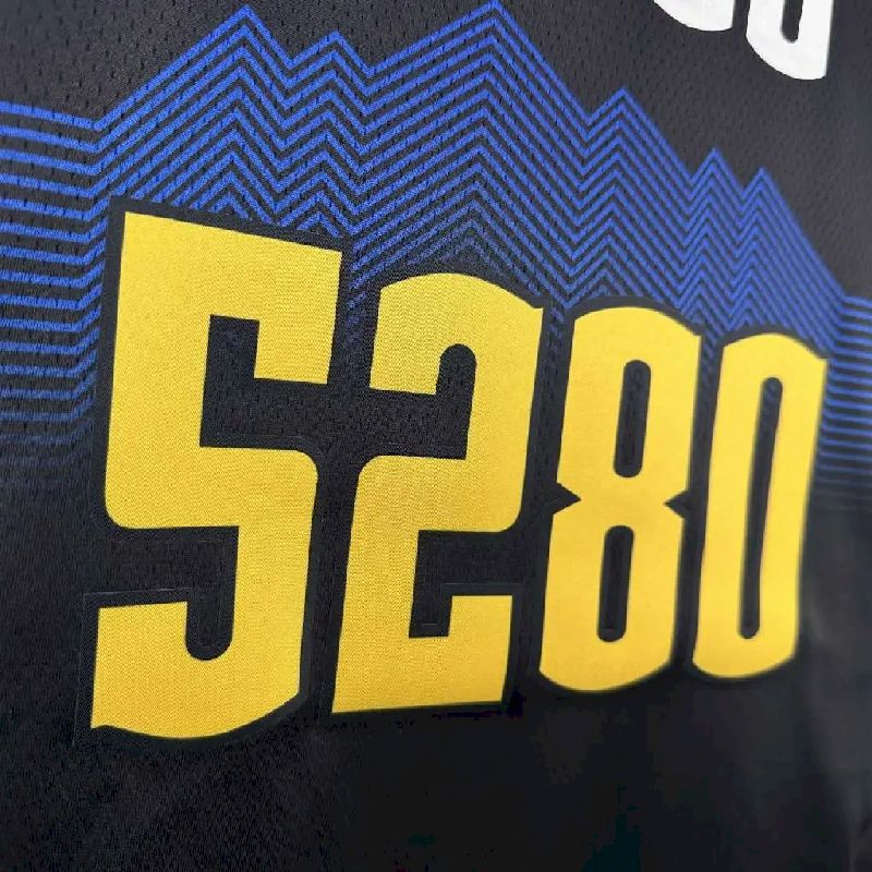 Denver Nuggets 2024/25 City Edition Black Color PORTER JR.#1