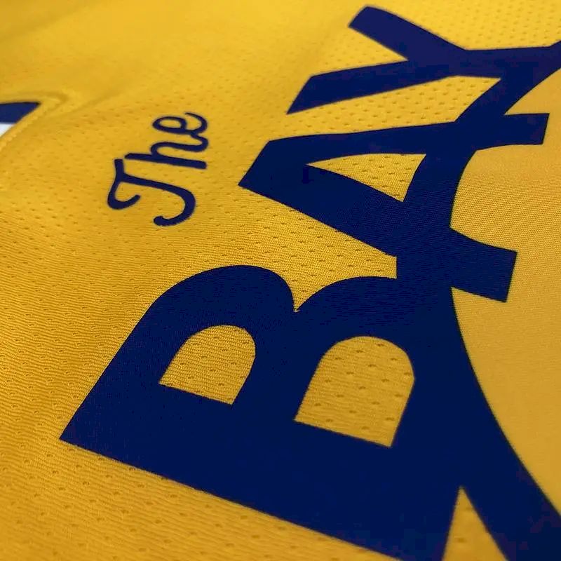 Andrew Wiggins Men’s Yellow Player Version Jersey – Statement Edition