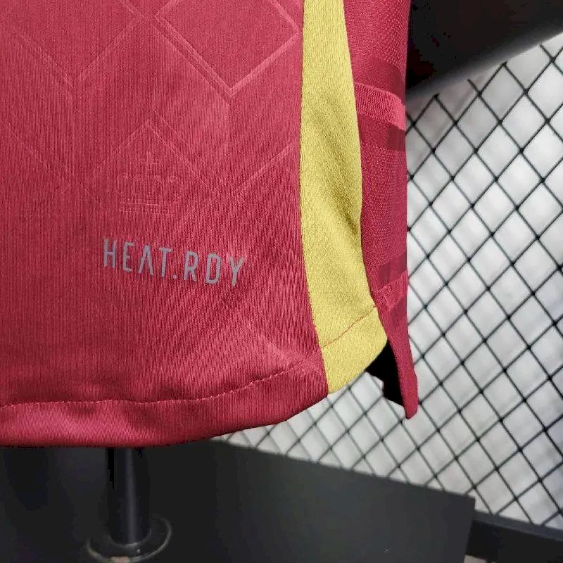 Belgium 2024/25 Euro Home Jersey Player Version