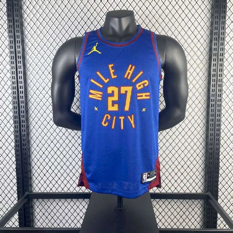 Men’s Jamal Murray Blue Team Jersey – Statement Edition