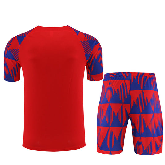Camisa e short de treino adulto do Barcelona 2023/24 14001