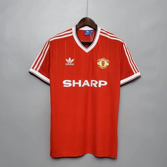 Camisa retrô do Manchester United 1982/84