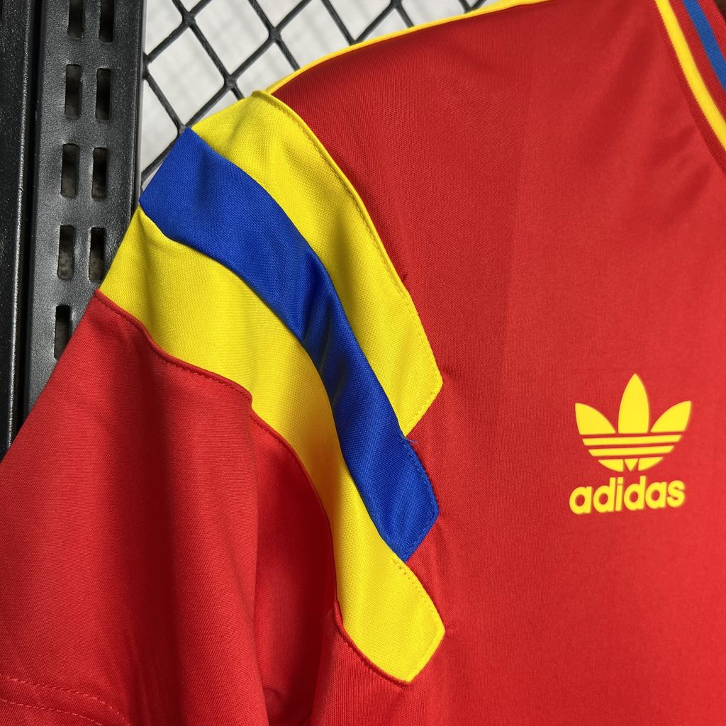 Camisa reserva retrô da Colômbia 1990