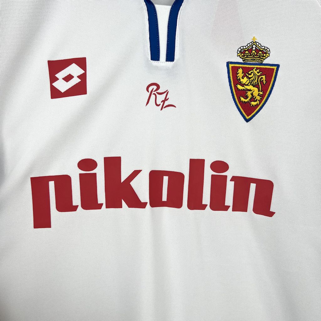 Real Zaragoza 2004 Home Retro Jersey