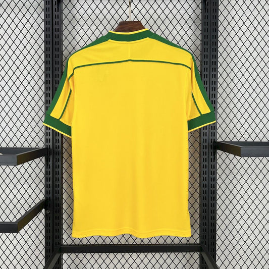 Camisa retrô do Brasil 1998