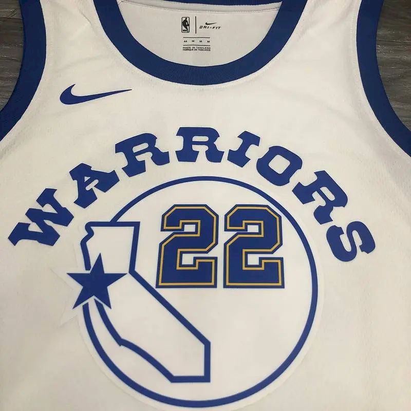 Andrew Wiggins Men’s White Player Version Jersey – Classic Edition