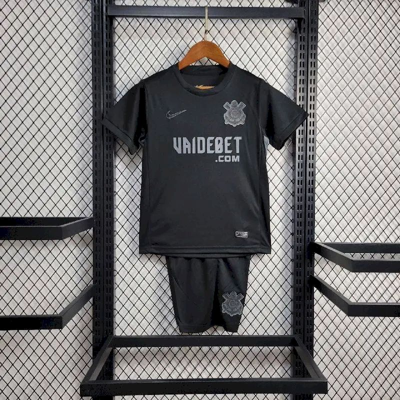 Kit reserva infantil Corinthians 2024/25
