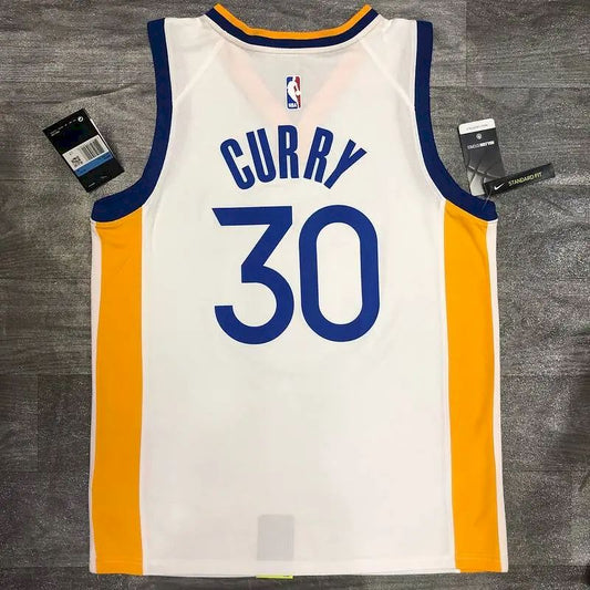 Camisa Stephen Curry Masculina Branca Versão Jogador – Edição Associação