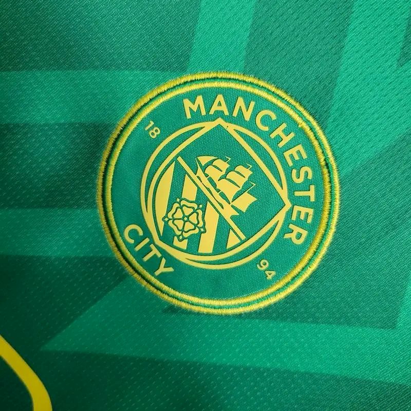 Camisa de goleiro Manchester City 2023/24 verde