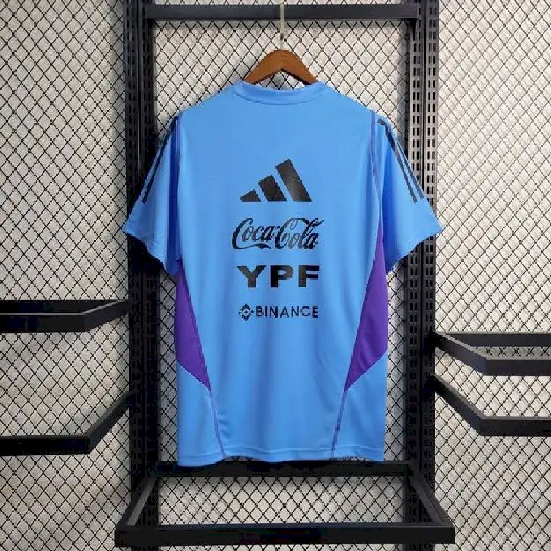 Camisa de treino pré-jogo da Argentina 2023/24