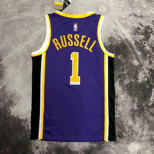 Camisa masculina D'Angelo Russell roxa – Edição Statement