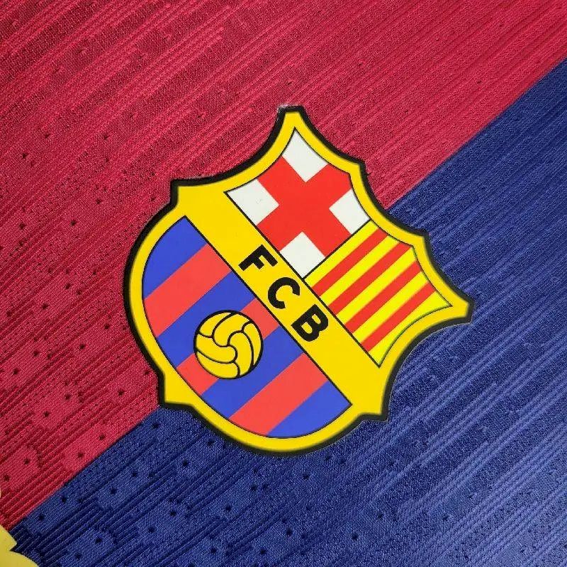 Camisa titular do Barcelona 2024/25 versão jogador