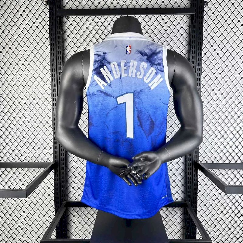 Camisa Kyle Anderson Azul Masculina 2024 – Edição City