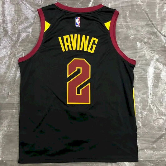 Camisa preta masculina Kyrie Irving Swingman – Edição Statement