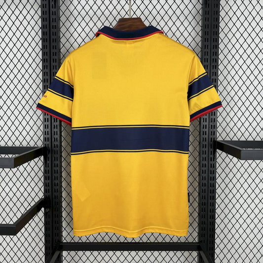Camisa retrô reserva do Arsenal 1997/99