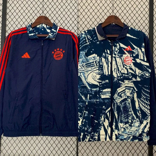 Blusão corta-vento dupla face Bayern de Munique 2023-24