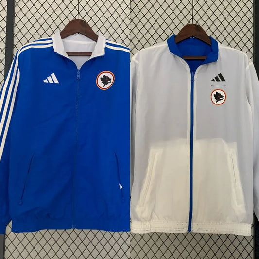 Corta-vento dupla face AS Roma 2023-24