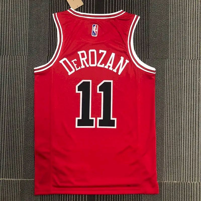 Men’s Demar DeRozan Red Team Jersey – 75th Anniversary Edition