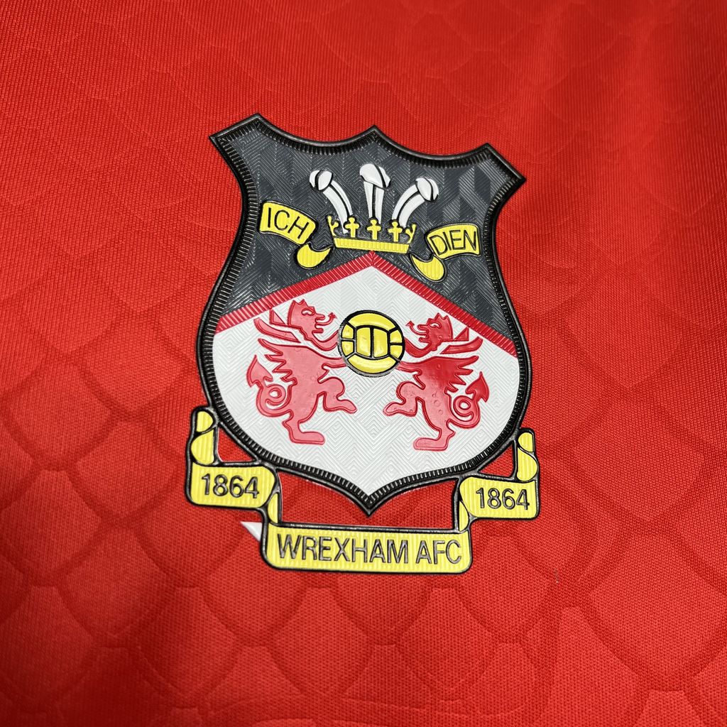 Camisa titular do Wrexham 2024/25