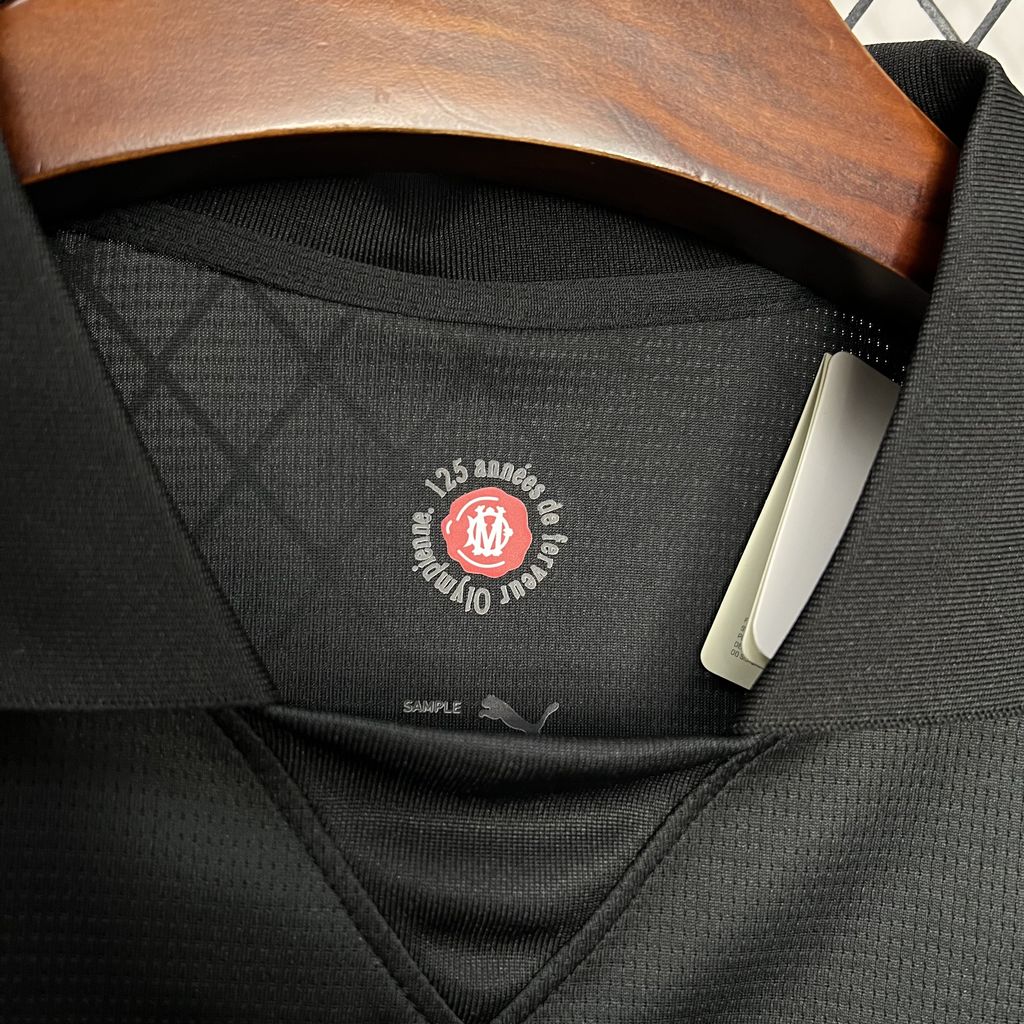 Olympique de Marseille 125Th Anniversary Black Jersey