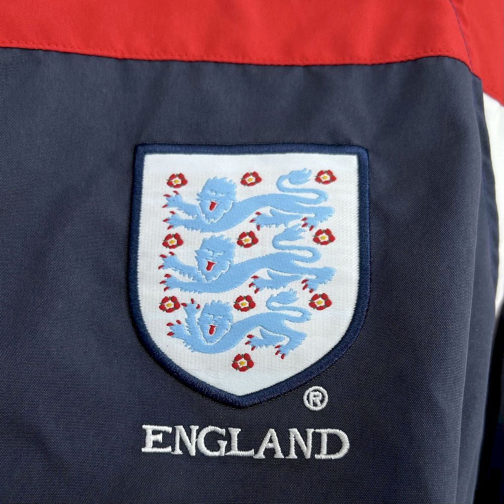 Jaqueta Umbro Track Azul Escuro da Inglaterra 1998-99
