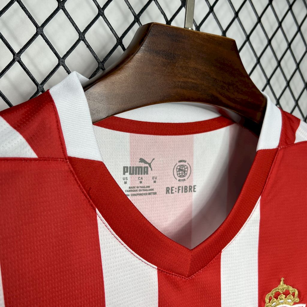 Sporting de Gijón 2024/25 Home Jersey