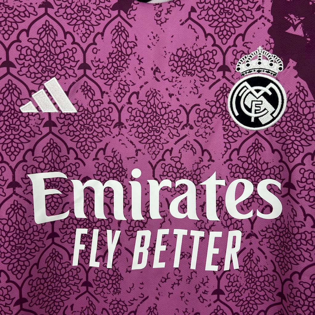 Real Madrid 2024/25 Pastel Purple Jersey