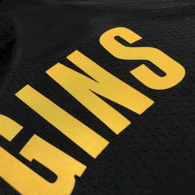 Men’s Andrew Wiggins Black Team Jersey – 75th Anniversary City Edition