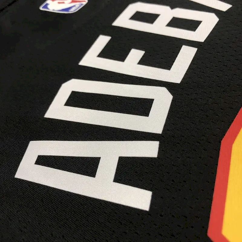 Men’s Bam Adebayo Black 2021-22 Swingman Team Jersey – City Edition