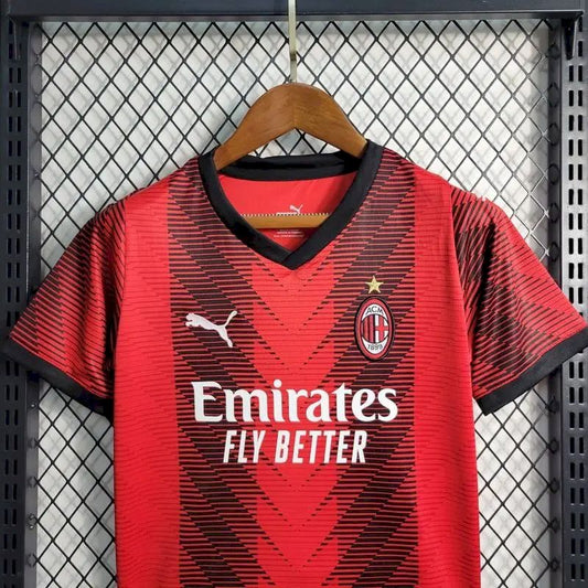 AC Milan 2023/24 Home Kids Kit