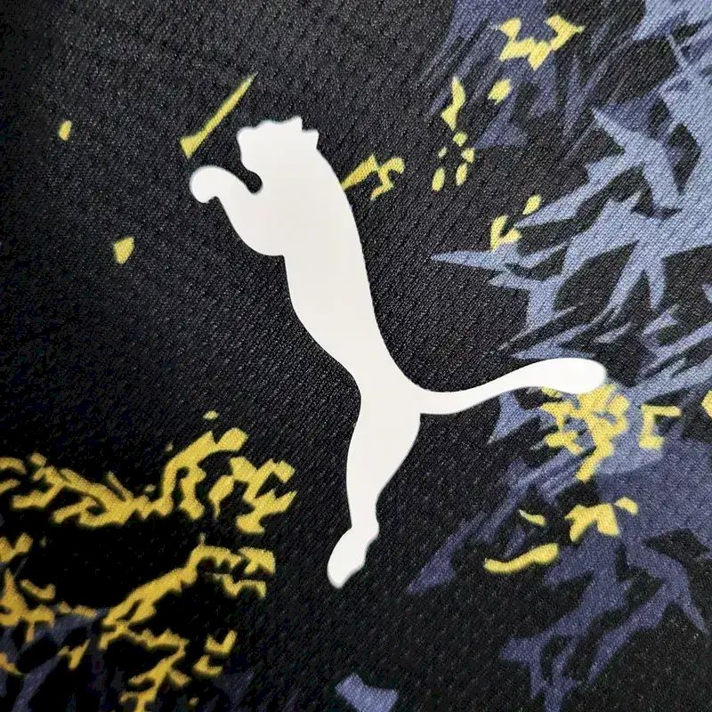 Camisa Manchester City 2023/24 Edição Especial Preta e Dourada
