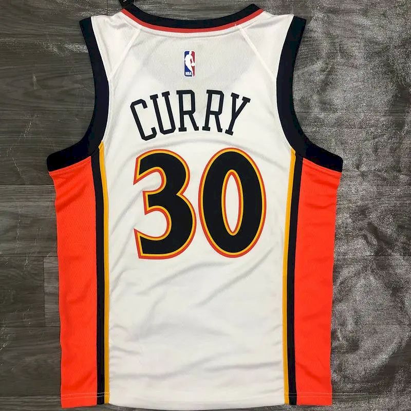 Camisa Swingman Throwback Branca Masculina Klay Thompson – Edição Clássicos Retrô