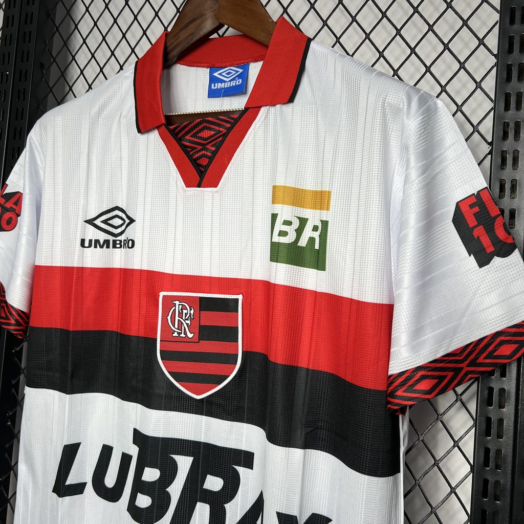 Camisa retrô Centenário 1995/96 do Flamengo