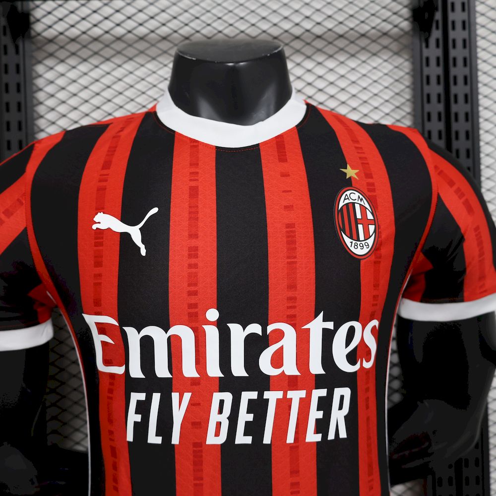 AC Milan 2024/25 Home Jersey Player Version