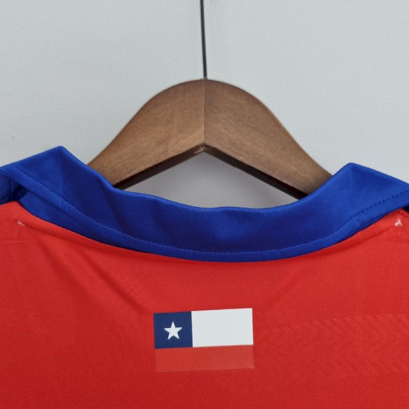 Camisa retrô do Chile 2014
