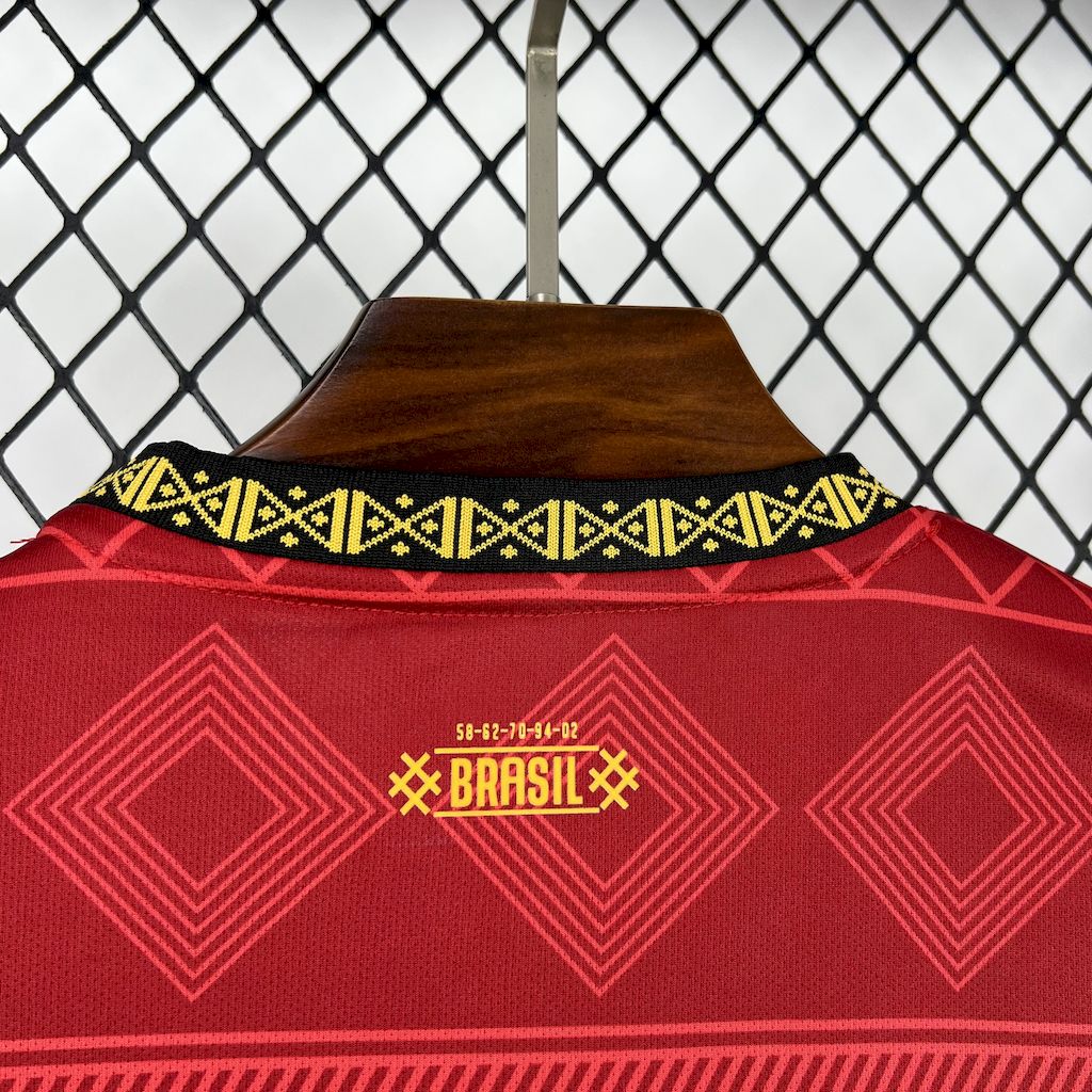 Brazil 2025/26 Jordan Red Special Edition Jersey