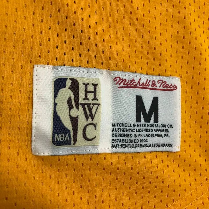 Kobe Bryant Men’s Yellow Player Jersey – Throwback Edition