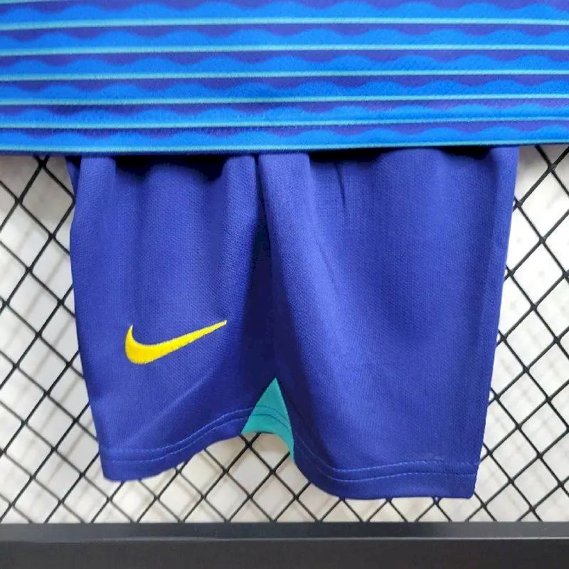 Kit reserva infantil do Brasil 2024/25