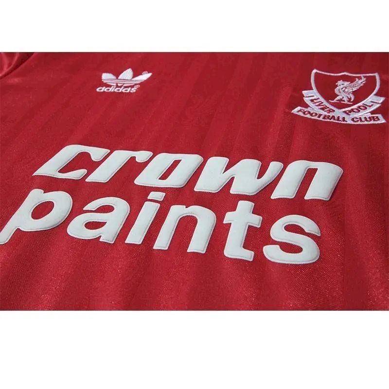 Camisa retrô do Liverpool 1987/88