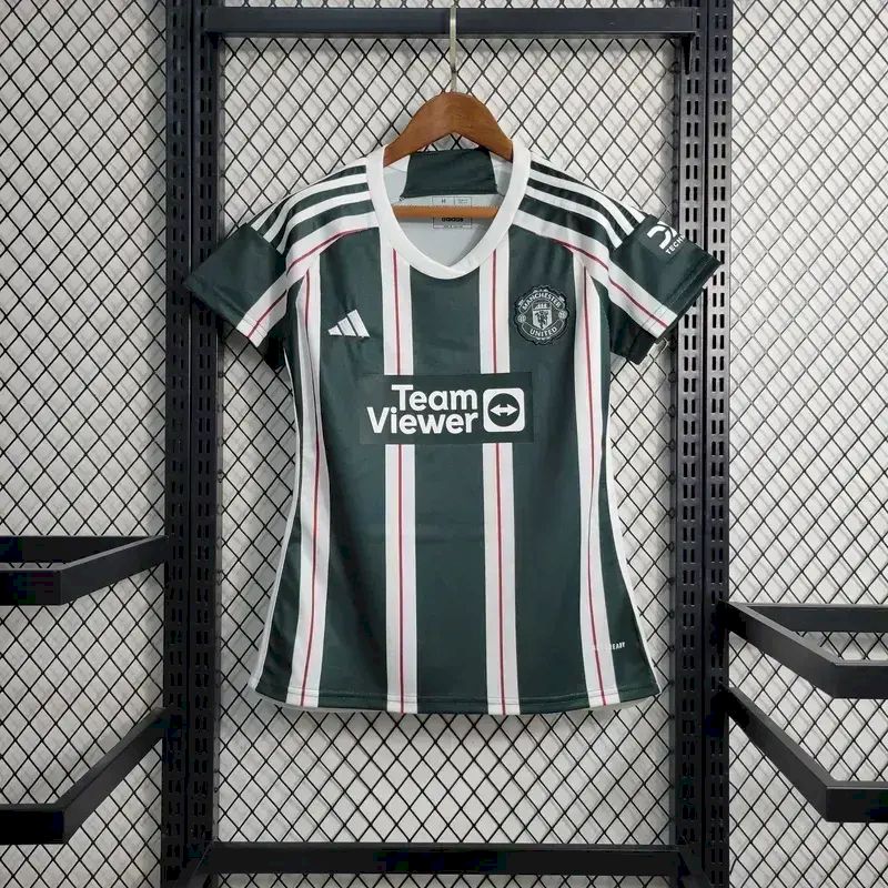 Camisa feminina reserva do Manchester United 2023/24