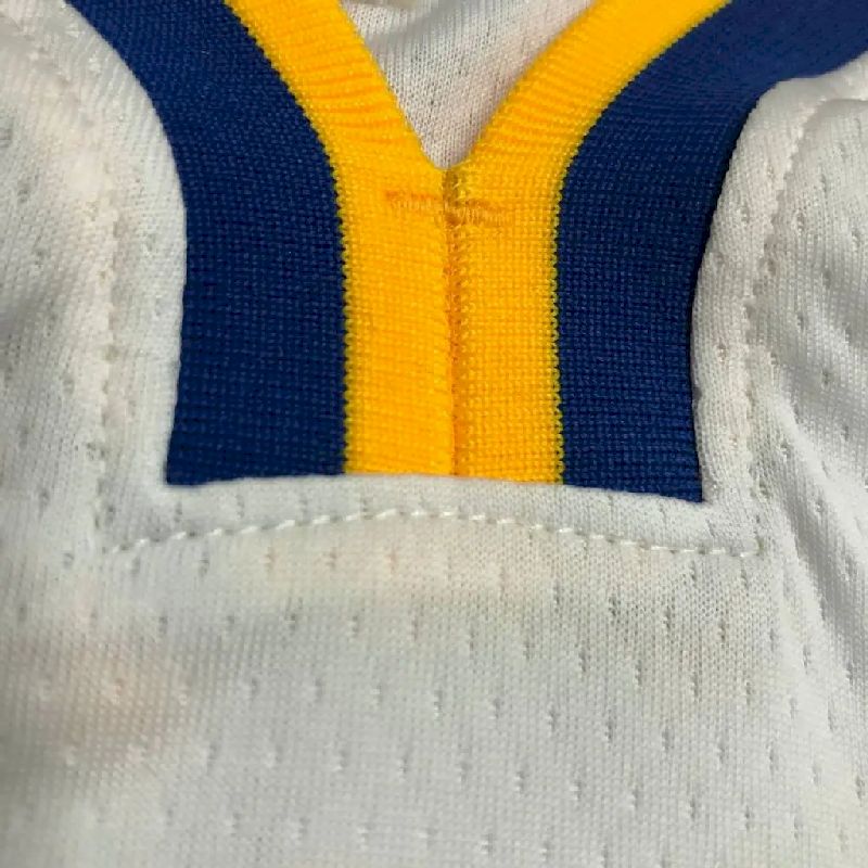 Men’s Stephen Curry White Team Jersey – 75th Anniversary Edition