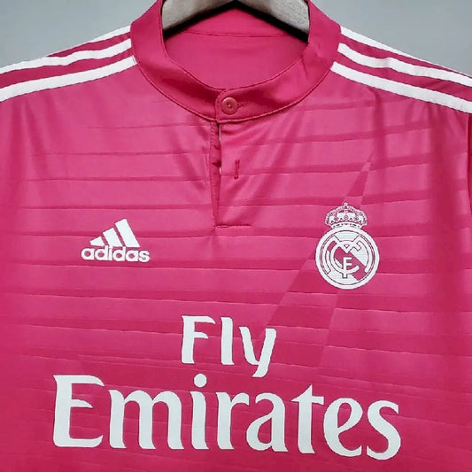 Camisa retrô de manga comprida reserva do Real Madrid 2014/15