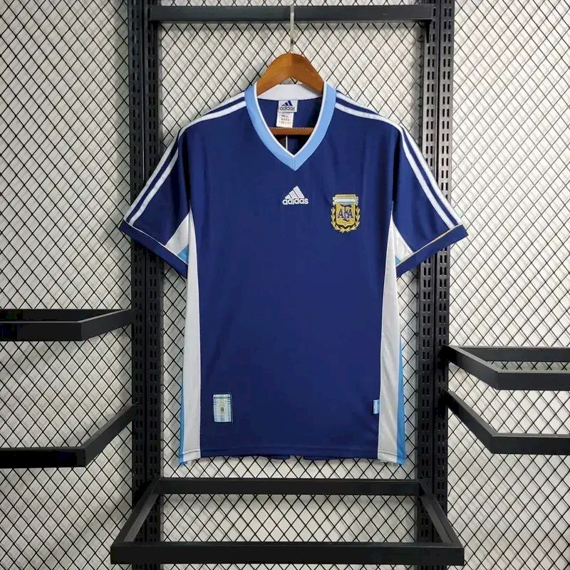 Argentina 1998 Away Retro Jersey