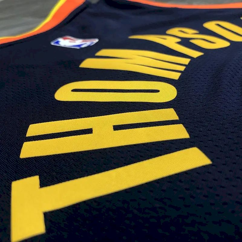 Men’s Klay Thompson 2020-21 Navy Swingman Jersey – City Edition