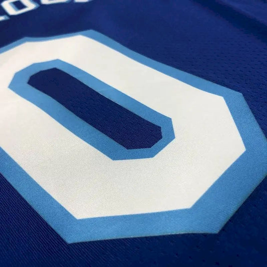 Camisa Russell Westbrook 2021 Azul Versão Jogador Masculina – Edição Clássica