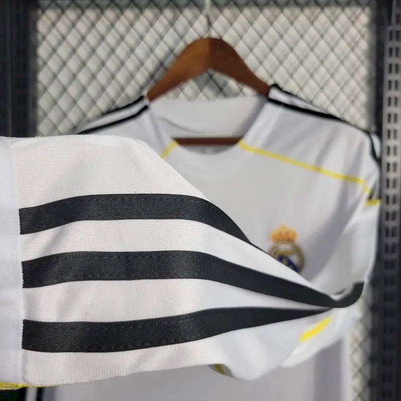 Camisa retrô de mangas compridas do Real Madrid 2009/10 Home