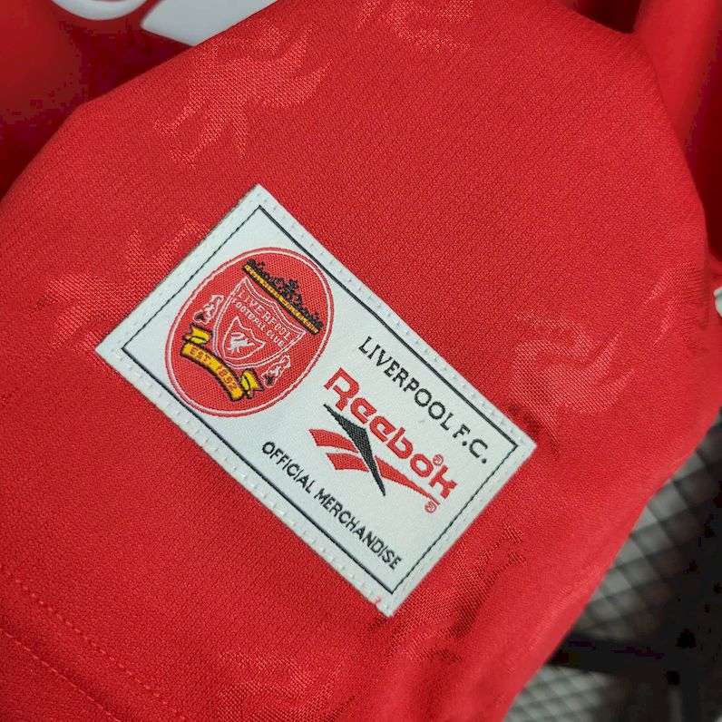 Camisa retrô do Liverpool 1996/97
